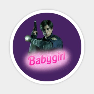 Leon Kennedy Babygirl Magnet